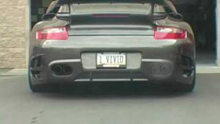 Porsche 997 Turbo Straight Pipes Revving [upl. by Mala54]