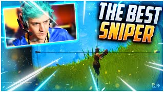 Ninja Fortnite Best Snipes 1 Ninja Best Moments [upl. by Calle]