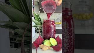 The best beet juice recipe reduce blood pressure and inflammation juicing juicerecipe immunity [upl. by Alitta458]