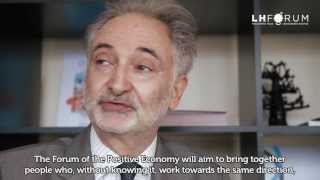 Jacques Attali Interview  LH Forum 2012 [upl. by Eerahs]