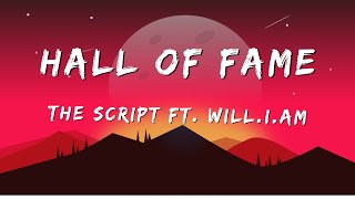 The Script  Hall Of Fame Lyrics ft william [upl. by Ayekel]