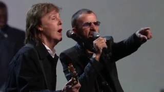 Ringo Starr amp friends  quotI Wanna Be Your Manquot Live at the 2015 Induction Ceremony [upl. by Laehcor]