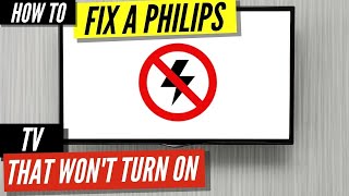 How to Fix a Bush TV that Wont Turn On [upl. by Fidela]