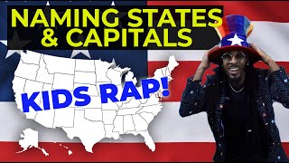 Tour the States Rap Flow  USA States and Capitals Rap Song [upl. by Gnad]