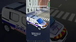 Interpellation après un contrôle … le contrôle dispo regarder la vidéo 🙃 roleplay police roblox [upl. by Aihsotan]