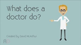 What Does A Doctor Do PreSchool Educational Video [upl. by Repsihw506]