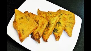 ब्रेड पकोडा  Bread Pakora Recipe  How to make Bread Pakora  MadhurasRcipe  Quick Bread Fritters [upl. by Mcclish]