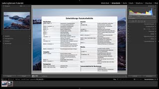 LaKe Lightroom Tutorials  Tastaturbefehle [upl. by Radcliffe]