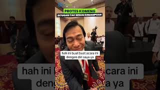 Ditempatkan di Komite II DPD RI yang Bukan Bidang Kemampuannya Komeng Saya Harus Belajar ke Mana [upl. by Alisha]