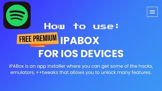 How to Download amp Install AppsGames from iPABox Store for iOSApple tweaked hacked modded [upl. by Stannwood]