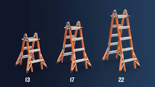 Werner Ladder  Fiberglass MultiPurpose Ladder [upl. by Ailyt]