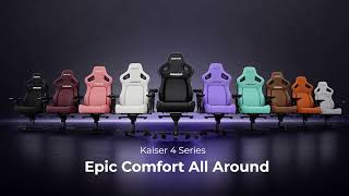 AndaSeat  EcoFriendly Kaiser 4 Chair [upl. by Nnaeirb]