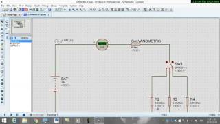 Simulación Ohmetro Galvanómetro de Darsonval [upl. by Lockhart]