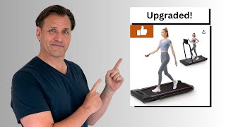 Upgrading My Under Desk Treadmill  Sperax TreadmillWalking PadUnder Desk Treadmill3 in 1 Folding [upl. by Therese812]