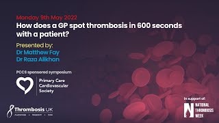 How does a GP spot thrombosis in 600 seconds with a patient [upl. by Xyla]