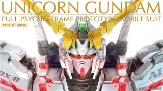 PG 160 RX0ユニコーンガンダム プロモーション用映像 [upl. by Glennon120]