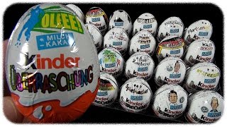 Kinder Überraschung  WM 2014 Brasilien 1724 [upl. by Wenger]