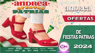 CATALOGO ANDREA OFERTAS DE FIESTAS PATRIAS 2024 [upl. by Norry705]