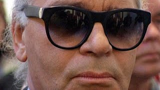 Karl Lagerfeld im SPIEGEL TVInterview 1997  SPIEGEL TV [upl. by Notrab459]