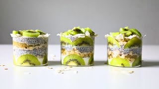 Healthy Kiwi Chia Pudding  15minute kiwi dessert with chia pudding  No sugar no cooking [upl. by Iaria215]