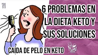 😱 6 PROBLEMAS EN LA DIETA KETO Y SUS SOLUCIONES  CAIDA DE PELO EN LA DIETA KETO  Manu Echeverri [upl. by Yzzo139]