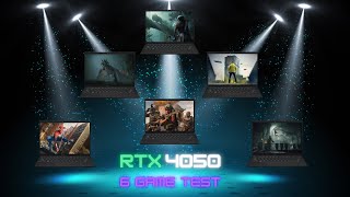 RTX 4050 Laptop  Asus ROG Flow Z13 2023  6 game test  2560 x 1600p [upl. by Acilegna]