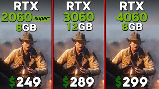 RTX 2060 Super vs RTX 3060 vs RTX 4060  Tested in 15 games [upl. by Raab]