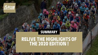 Highlights  La Flèche Wallonne 2020 [upl. by Ecinej]