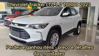 Chevrolet Tracker LTZ 10 TURBO 2023  Perdeu sensor de ponto cedo mas ganhou assistência de colisão [upl. by My]