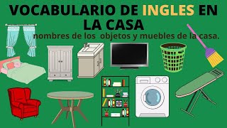 OBJETOS DEL COMEDOR EN INGLÉS  DINING ROOM  PARTES DE LA CASA EN INGLÉS [upl. by Eiwoh754]