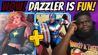 OVERWHELM Your Opponents With This Surfer Patriot and DAZZLER Deck In Marvel SNAP [upl. by Reehsab]