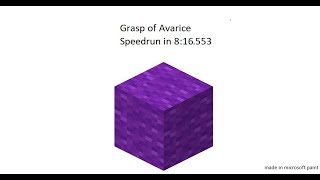 Grasp of Avarice Speedrun  816553 Monumenta [upl. by Farhsa]