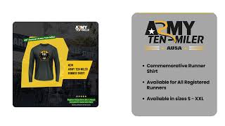 2024 Army TenMiler Runner Shirt amp Medal Reveal video [upl. by Aihsei]