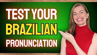 Can You Pronounce These Brazilian Portuguese Words Correctly plainportuguese [upl. by Aisenet]