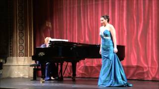 Ljiljana Winkler  3 Lieder von Clara Schumann Klavierbegleitung Prof ClaudeFrance Journès [upl. by Aleakcim213]