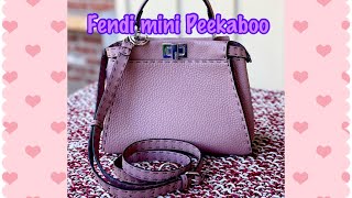 Fendi Mini Peekaboo Selleria Leather [upl. by Coben825]