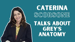 Caterina Scorsone talks about Amelia Shepherd Greys Anatomy queer representation on TV and more [upl. by Geer]