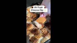 Cozy Movie Night Air Fryer Smores Dip ❤️🍫 justspicesUK cooking snackideas [upl. by Eloc]