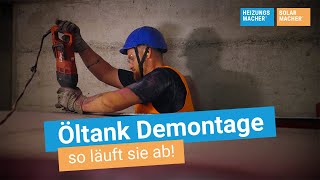 Öltank Demontage  so läuft sie ab [upl. by Eneles]