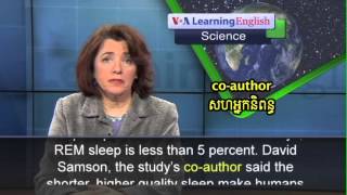 Humans Sleep Less Better Than Other Mammals [upl. by Eisse611]