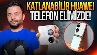 Katlanabilir telefon Huawei P50 Pocket kutusundan çıkıyor [upl. by Dominick427]