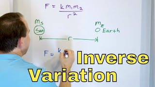 03  Inverse Variation amp Joint Variation  Part 1 Hyperbolas amp Inverse Square Law [upl. by Ranjiv734]