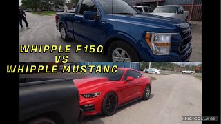 The 2022 WhippleF150 vs Whipple Mustang Streets of Mexico [upl. by Callean]