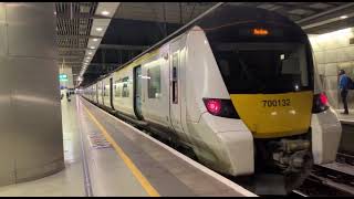 Trains At St Pancras International High and Low Level EMML HS1 and Thameslink Core 080721 [upl. by Lewse]