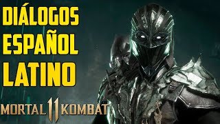 Mortal Kombat 11  Español Latino  Todos los Diálogos  Noob Saibot  Xbox One [upl. by Dranal]