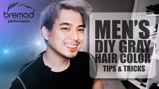 DIY ASH GRAY HAIR BREMOD  QUARANTINE VLOG [upl. by Erodavlas]