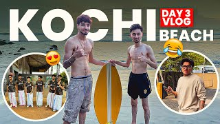 BMPS DAY 3 WITH GODLIKE BOYS  KOCHI BEACH EXPLORE [upl. by Nic152]