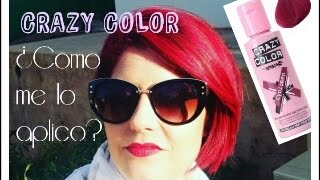 CRAZY COLOR CLYCAMEN Nº 41  Como me lo aplico [upl. by Aerdnas]