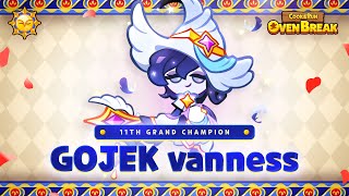 Crowberry Season Grand Champions League Winner  GOJEK vanness [upl. by Pillihp182]