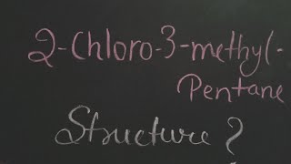 shorts  2Chloro3methylpentane  2DiStudy Benzene ❤️ [upl. by Heurlin]